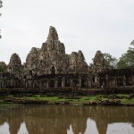 <i>Bayon</i>: the temple with the many faces (built in the early 13th century) stands in the centre of the capital.
